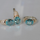 Срібний гарнітур