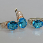 Срібний гарнітур