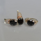 Срібний гарнітур