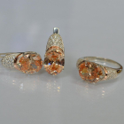 Срібний гарнітур