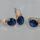 Срібний гарнітур