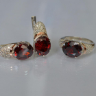 Срібний гарнітур