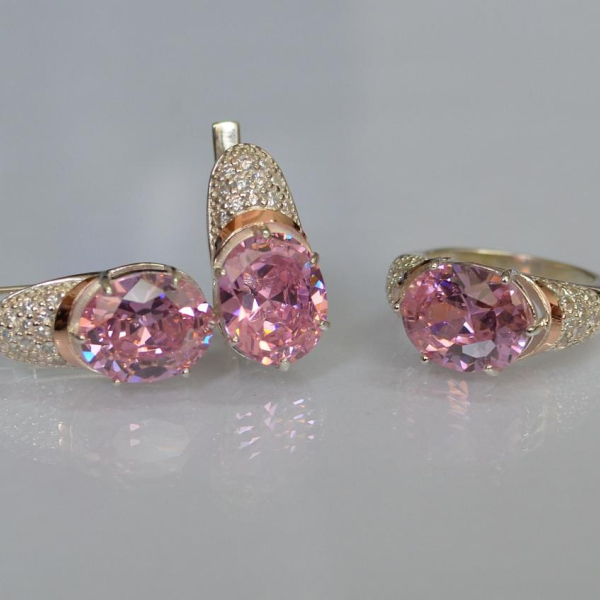 Срібний гарнітур