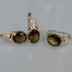 Срібний гарнітур