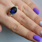 Срібна каблучка