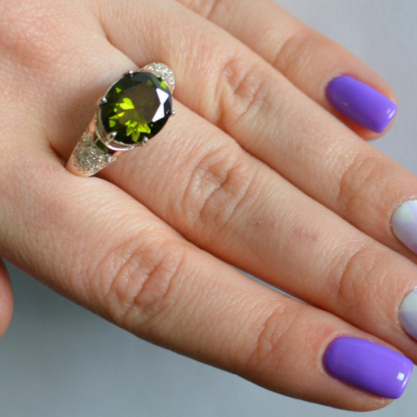 Срібна каблучка