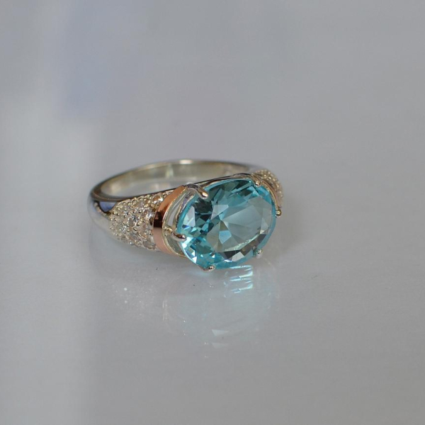 Срібна каблучка