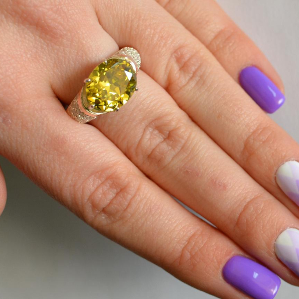 Срібна каблучка