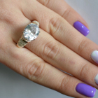 Срібна каблучка