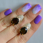 Срібні сережки