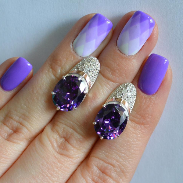 Срібні сережки