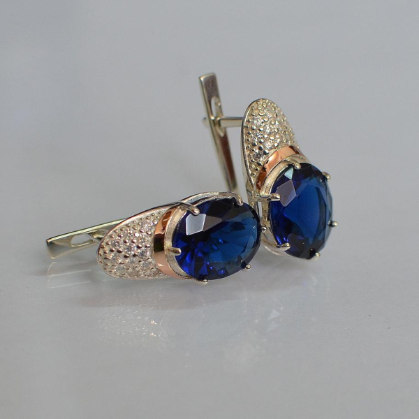 Срібні сережки