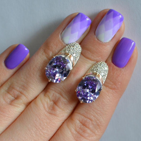 Срібні сережки