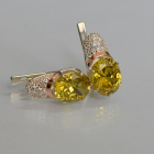 Срібні сережки