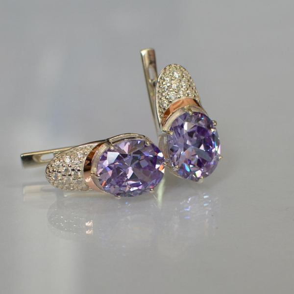 Срібні сережки