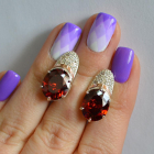 Срібні сережки