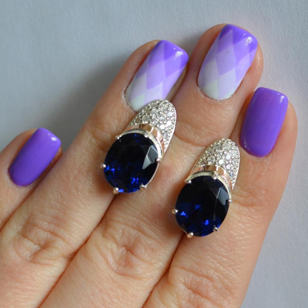 Срібні сережки