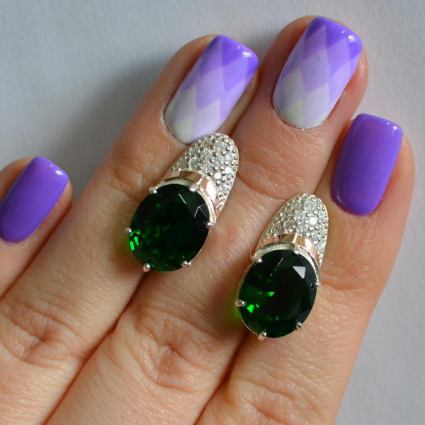 Срібні сережки