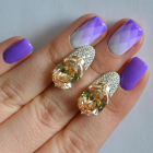 Срібні сережки