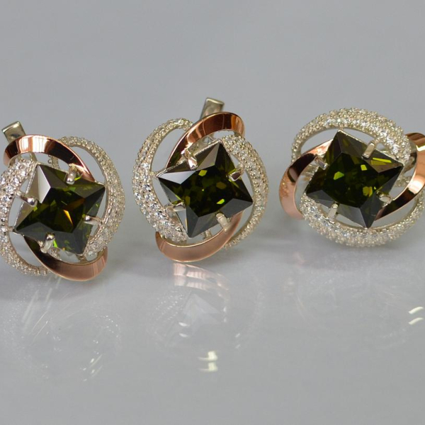 Серебряный набор