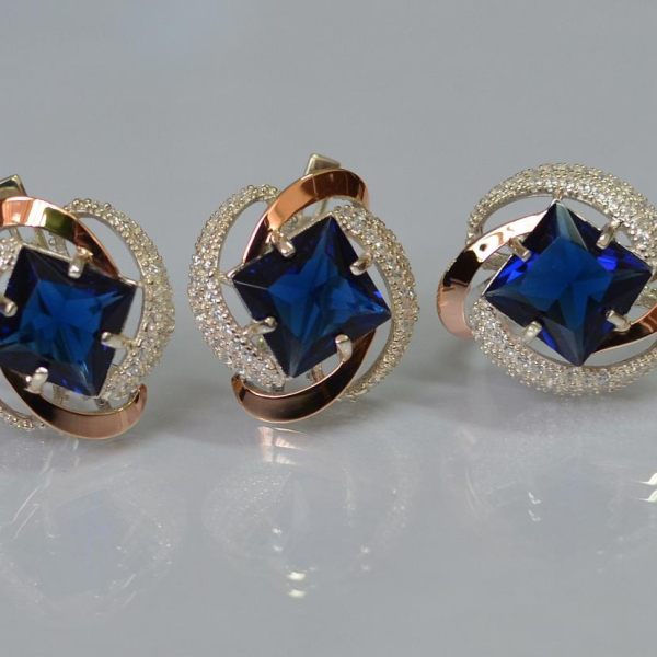 Серебряный набор