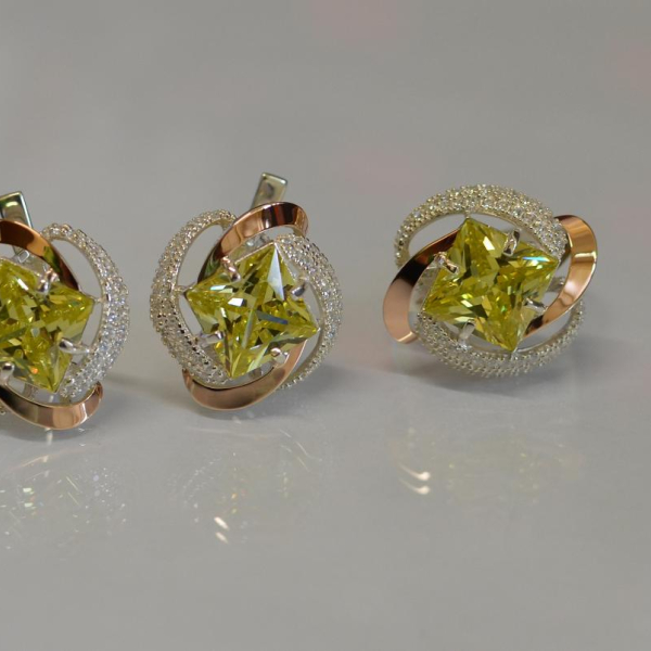 Серебряный набор