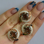 Серебряный набор