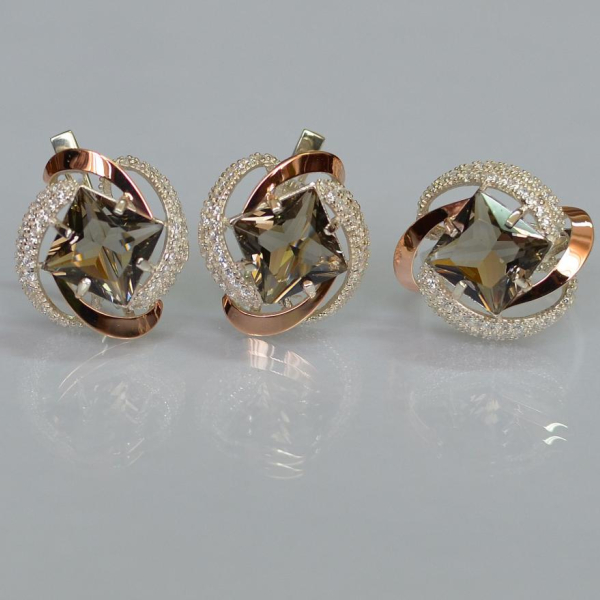 Серебряный набор