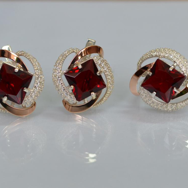 Серебряный набор