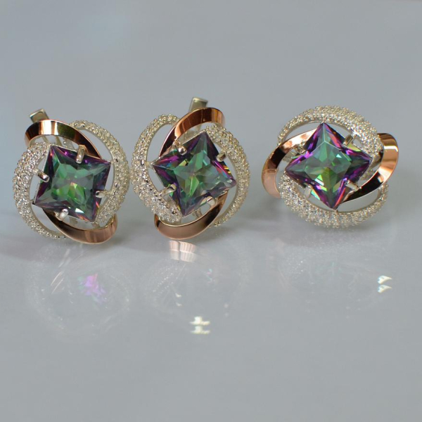 Серебряный набор