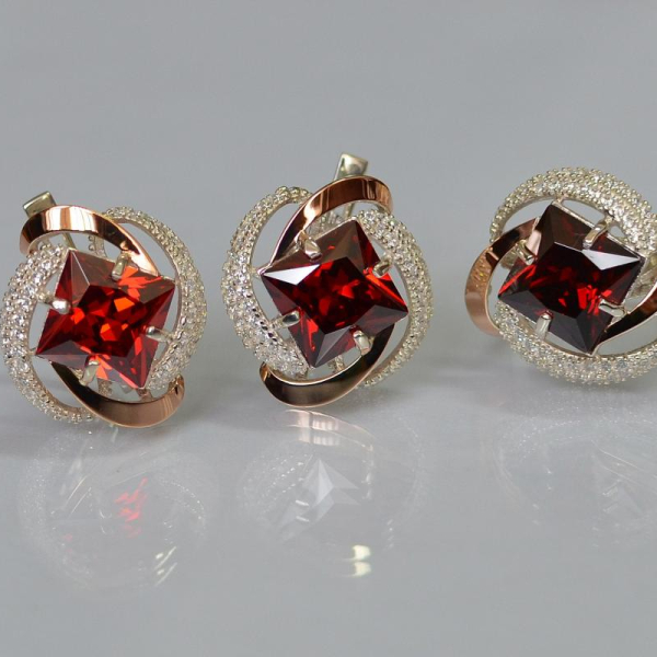 Серебряный набор