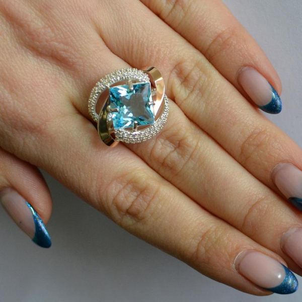 Срібна каблучка