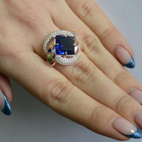 Срібна каблучка