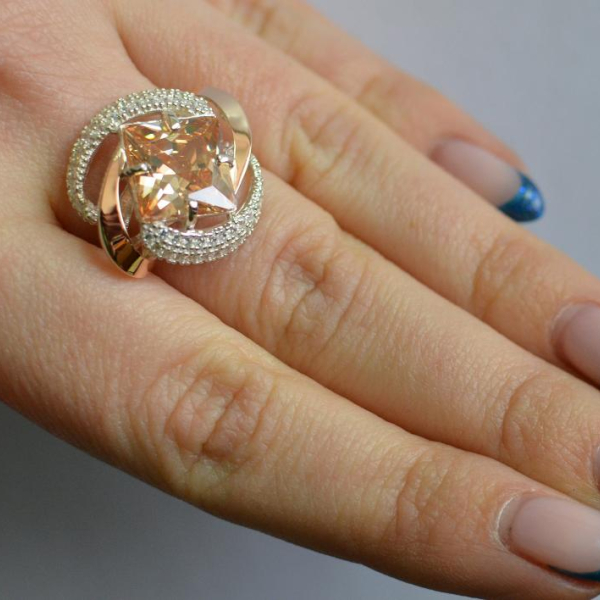 Срібна каблучка