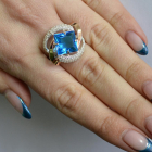 Срібна каблучка