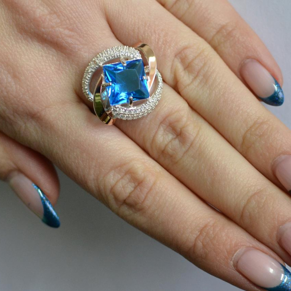 Срібна каблучка