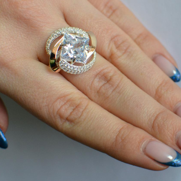 Срібна каблучка