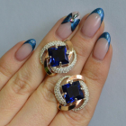 Срібні сережки