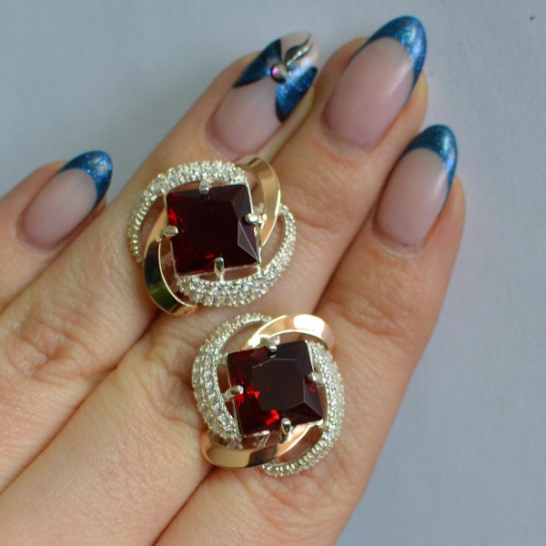 Срібні сережки