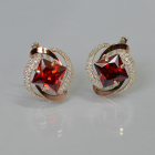 Срібні сережки