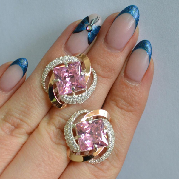 Срібні сережки