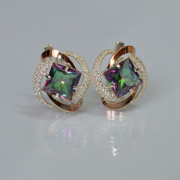 Срібні сережки