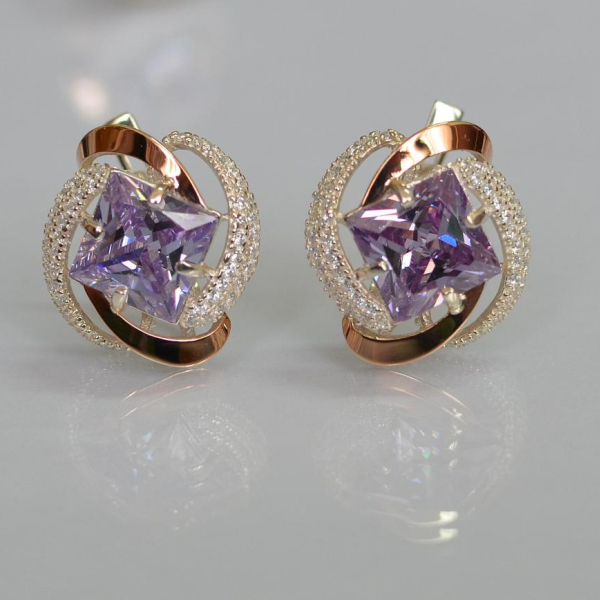 Срібні сережки