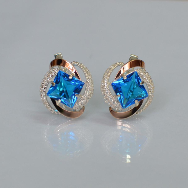 Срібні сережки