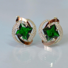 Срібні сережки