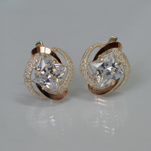 Срібні сережки