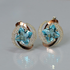 Срібні сережки