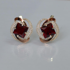 Срібні сережки