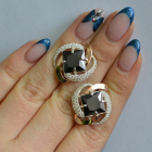 Срібні сережки