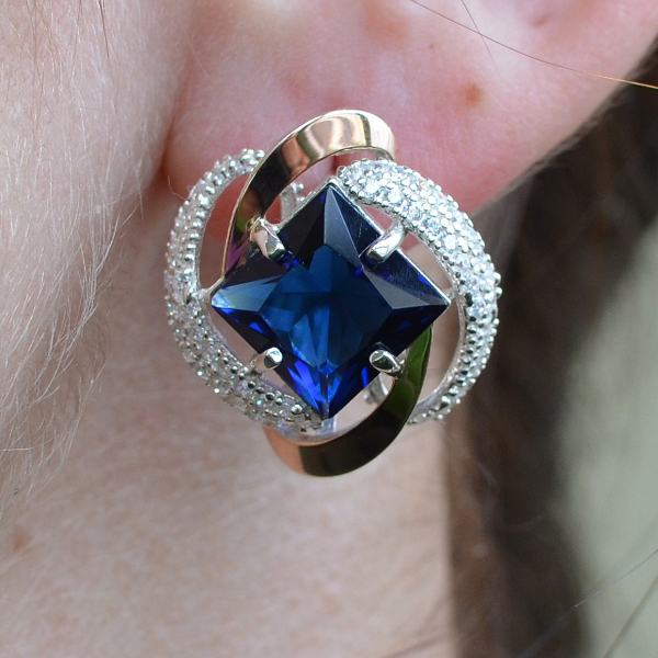 Срібні сережки